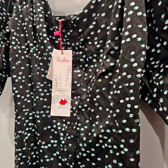 NWT $248 retail Parker mini Dress - Picture 4 of 13